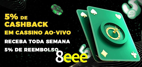 Promoções do cassino ao Vivo 8eee